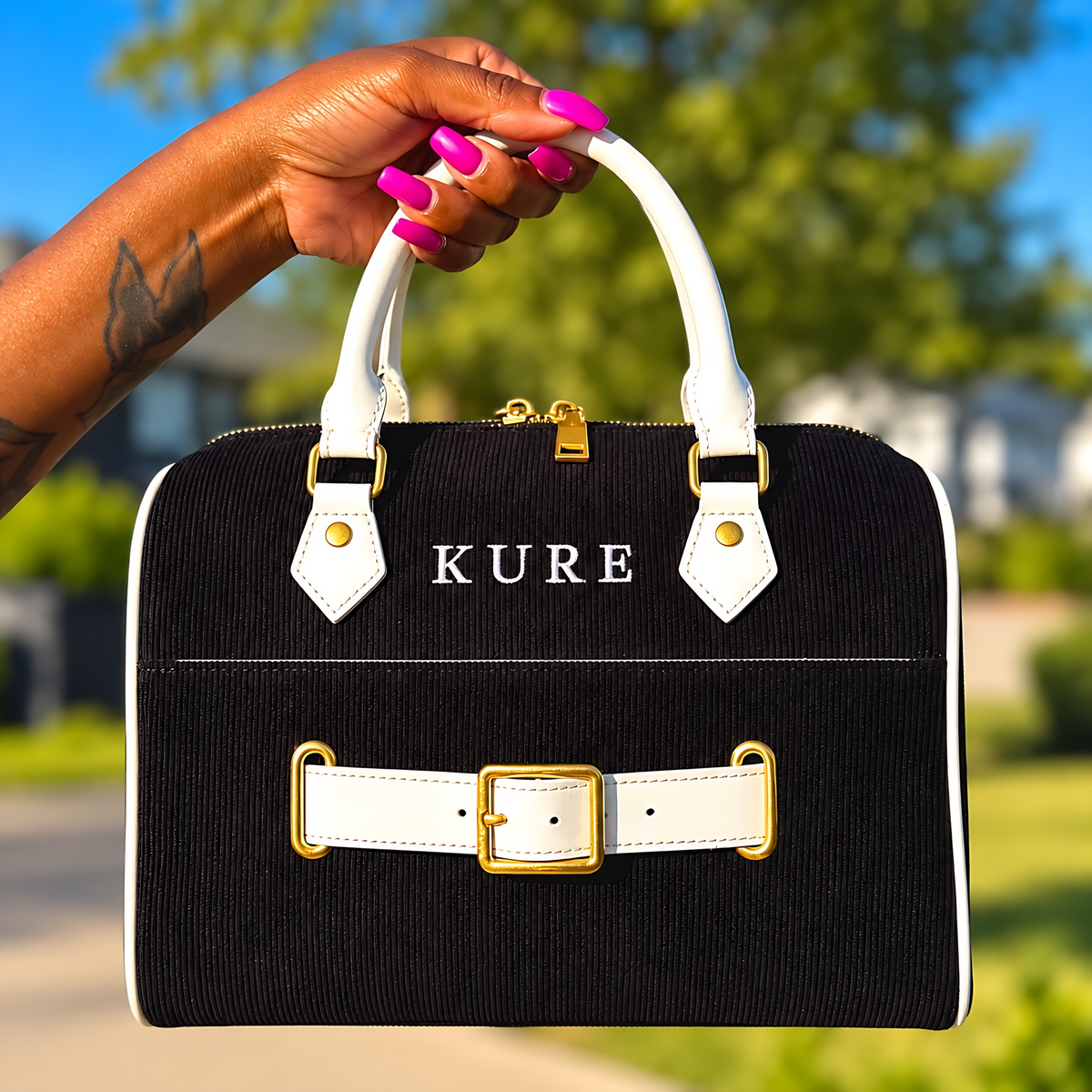The Kuré Bellè™ Signature Corduroy Handbag