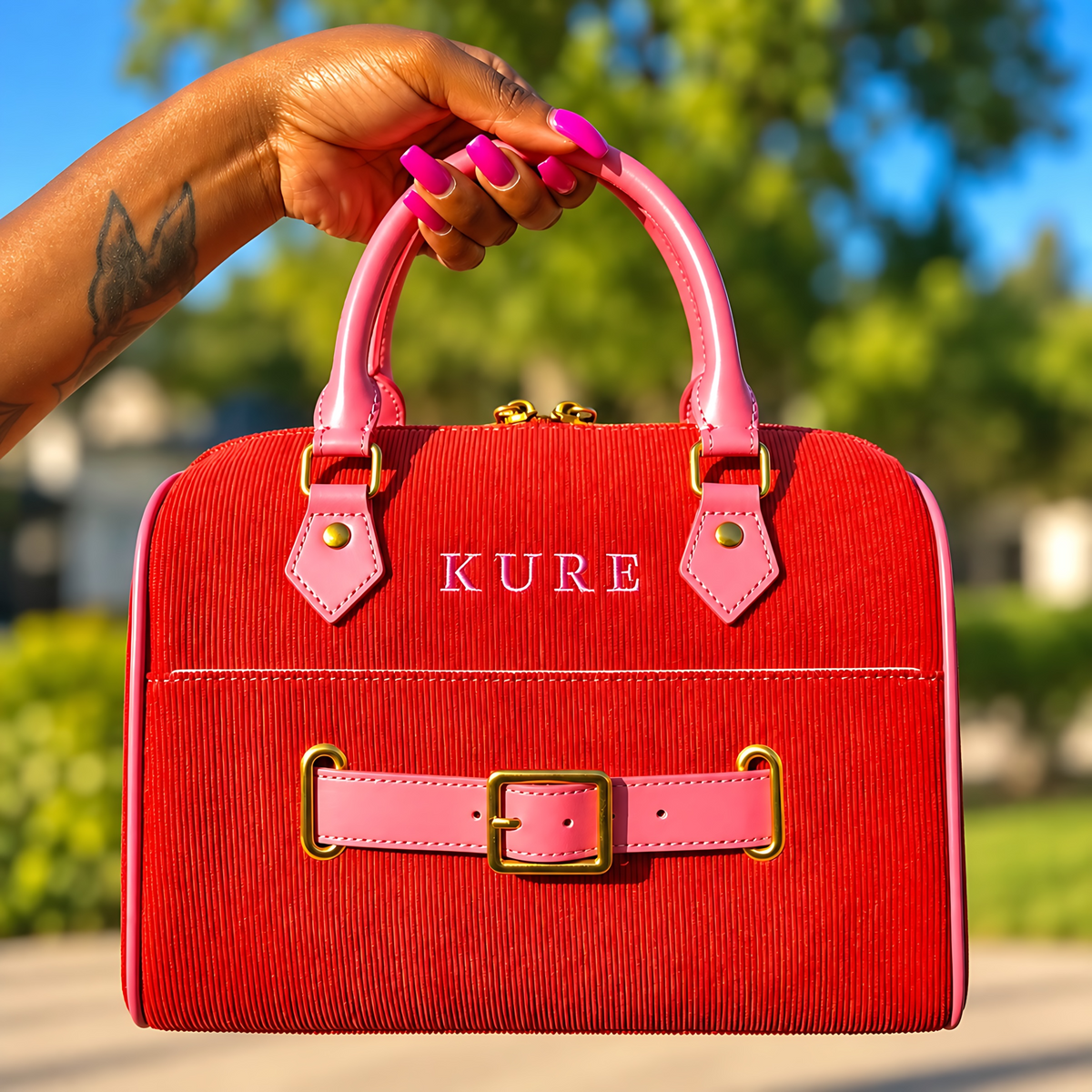 The Kuré Bellè™ Signature Corduroy Handbag