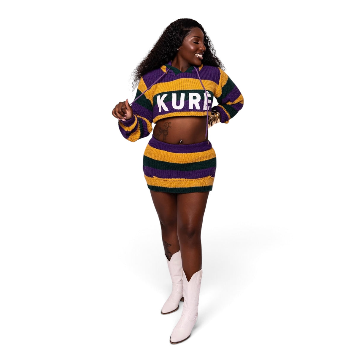 Kuré Women Mardi Gras Crochet Set