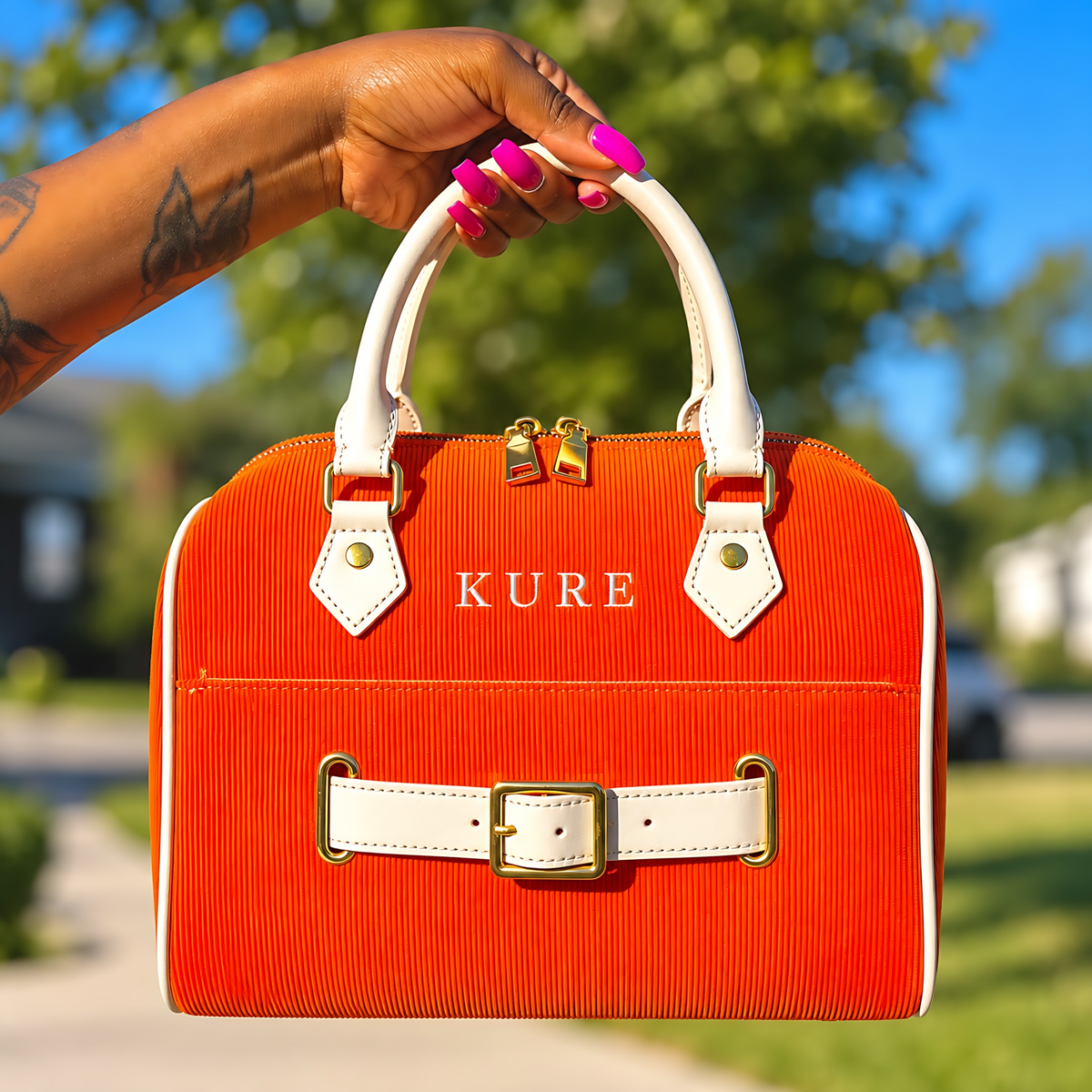 The Kuré Bellè™ Signature Corduroy Handbag