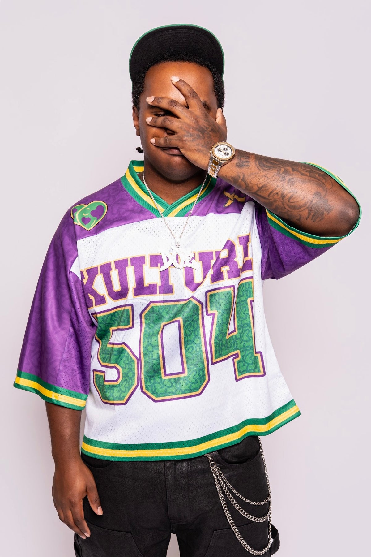 Kuré Mardi Gras Football Jersey
