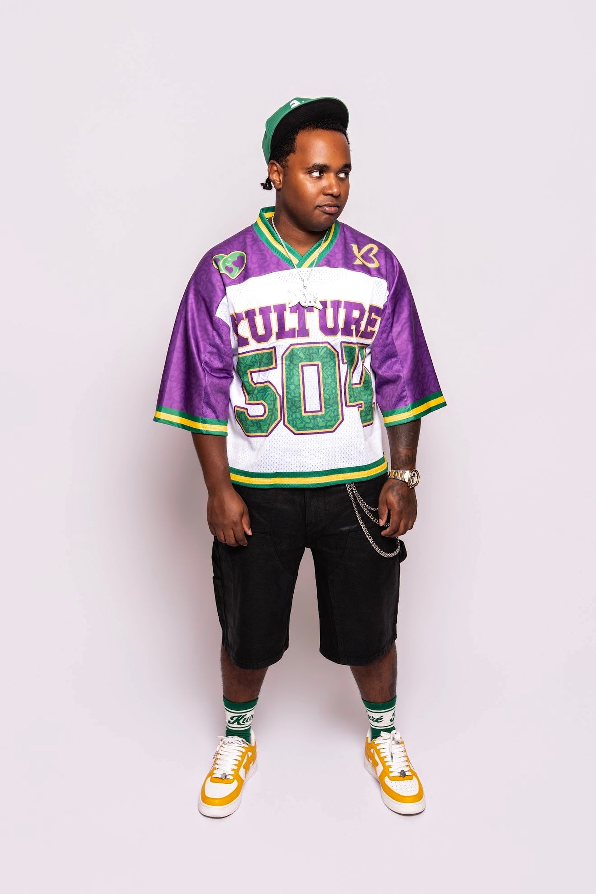 Kuré Mardi Gras Football Jersey
