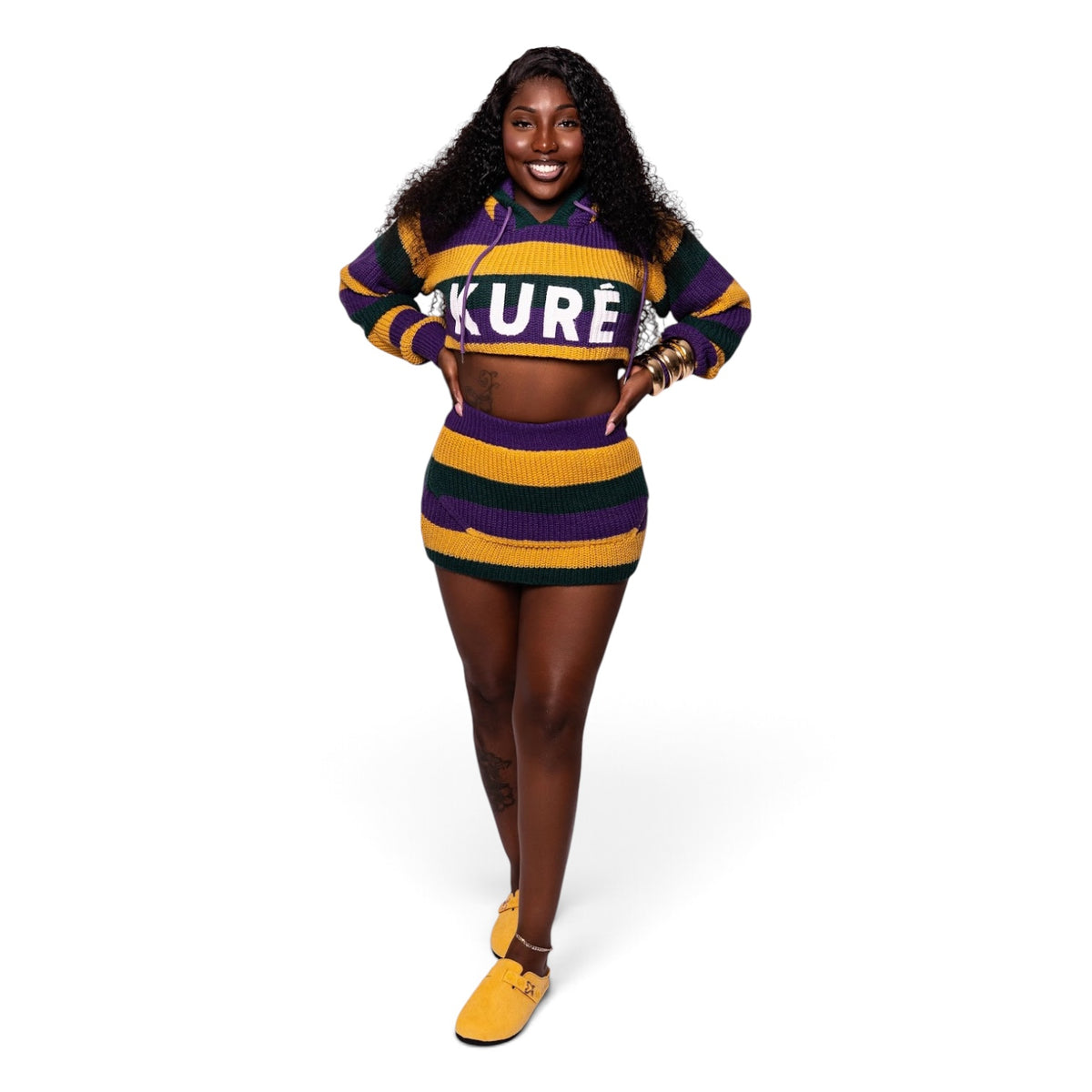 Kuré Women Mardi Gras Crochet Set