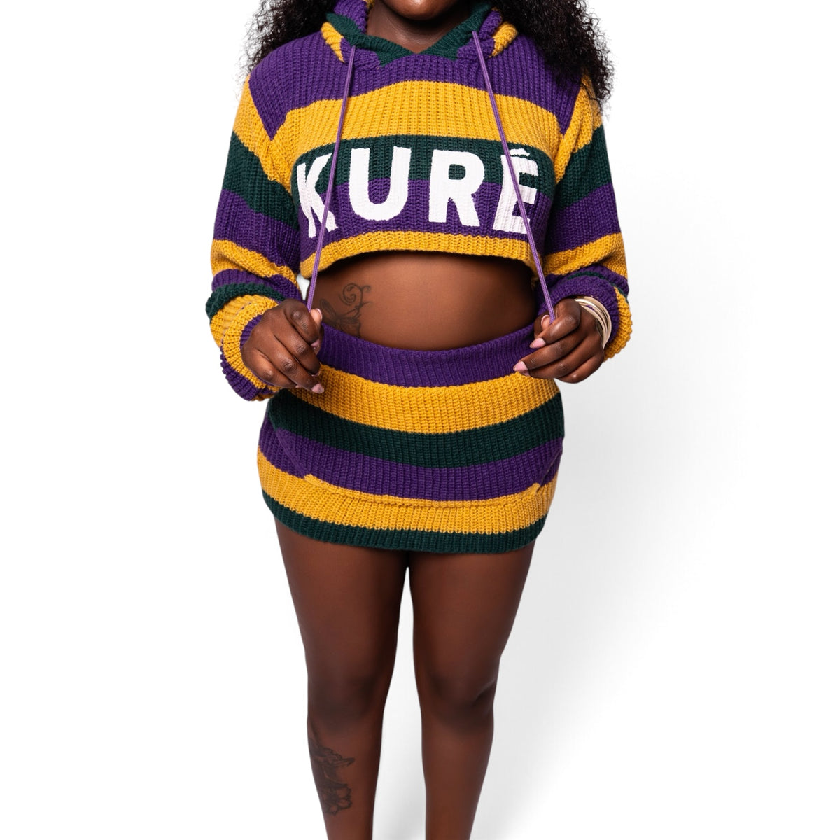 Kuré Women Mardi Gras Crochet Set